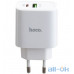 Мережевий зарядний пристрій Hoco C57A Speed PD Plus QC3.0 Type-C to Lightning EU White — інтернет магазин All-Ok. фото 3