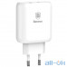 Мережевий зарядний пристрій Baseus Usb Wall Charger Bojure Series USB-C Quick charge 32W Plus USB-C to Lightning Cable White (TZTUN-BJ02) — інтернет магазин All-Ok. фото 3