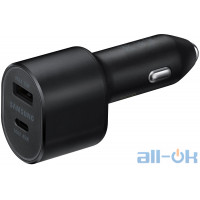Автомобільний зарядний пристрій Samsung Super Fast Dual Charger Black (EP-L5300XBE)