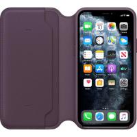 Чохол для смартфону Apple iPhone 11 Pro Leather Folio - Aubergine (MX072)