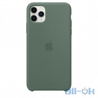 Чохол для смартфону Apple iPhone 11 Pro Max Silicone Case - Pine Green (MX012)