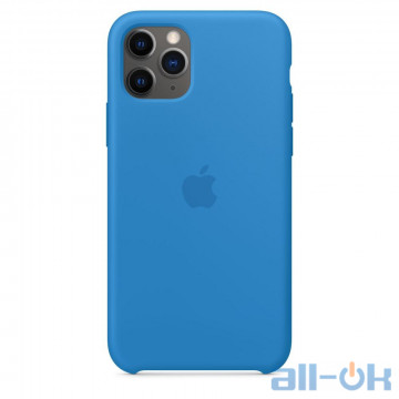 Чохол для смартфону Apple iPhone 11 Pro Silicone Case - Surf Blue (MY1F2)