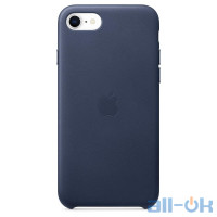 Чохол для смартфону Apple iPhone SE Leather Case - Midnight Blue (MXYN2)