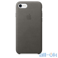 Чохол для смартфону Apple iPhone 7 Leather Case - Storm Gray MMY12