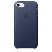 Чохол для смартфону Apple iPhone 7 Leather Case - Midnight Blue MMY32