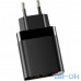 Мережевий зарядний пристрій Baseus USB Wall Charger 2xUSB Mirror Lake Display Quick Charge 18W Black (CCJMHA-A01) — інтернет магазин All-Ok. фото 2