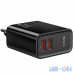 Мережевий зарядний пристрій Baseus Speed Dual QC3.0 Quick charger U Plus U 30W EU Black (CCFS-E01) — інтернет магазин All-Ok. фото 2