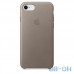 Чохол для смартфону Apple iPhone 8 / 7 Leather Case - Taupe (MQH62) — інтернет магазин All-Ok. фото 1