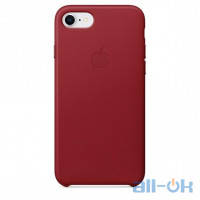 Чохол для смартфону Apple iPhone 8 / 7 Leather Case - PRODUCT RED (MQHA2)