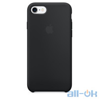 Чохол для смартфону Apple iPhone 7 Silicone Case - Black MMW82