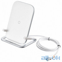 Бездротовий зарядний пристрій Baseus Rib Horizontal and Vertical Wireless Charger Black (WXPG-02)