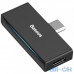 Перехідник Baseus L57 USB Type-C Charge Sound Adapter AUX 3.5мм Black (CATL57-0A) — інтернет магазин All-Ok. фото 2