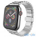 Ремінець для Apple Watch 1/2/3/4 HOCO Shining Steel Watch Strap WB08 |38/40mm| silver — інтернет магазин All-Ok. фото 2