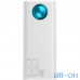 Зовнішній акумулятор (Power Bank) Baseus Amblight Digital Display White (PPLG-02) — інтернет магазин All-Ok. фото 2