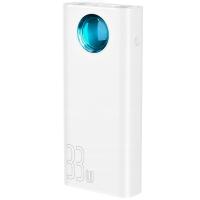 Зовнішній акумулятор (Power Bank) Baseus Amblight Digital Display White (PPLG-02)