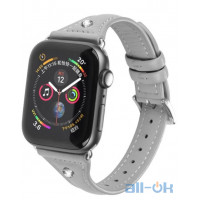 Ремінець для Apple Watch Series 1-4 HOCO Ocean series WB05 |38-40mm| grey