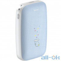 Зовнішній акумулятор (Power Bank) BASEUS Mini Q Hand Warmer 10000mAh Blue PPALL-CXQ