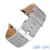 Ремінець для  Apple Watch Series 4 HOCO Duke series WB04  |40mm| grey