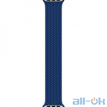 Ремінець Apple Atlantic Blue Braided Solo Loop Watch - Size 11 для Watch 42/44mm (MY8J2) 