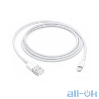 Кабель Lightning Apple Lightning/USB 1m (MQUE2)