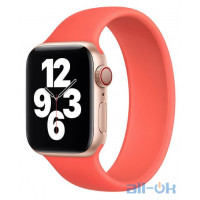 Силіконовий монобраслет Apple Solo Loop Pink Citrus для Apple Watch 40mm SE/6/5/4 (MYPE2) розмір 6
