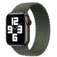 Ремінець  Apple Braided Solo Loop Inverness Green для Apple Watch 40mm SE/6/5/4 (MY6Q2)  розмір 6