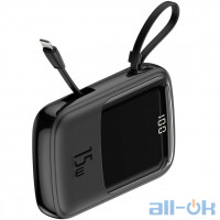 Зовнішній акумулятор (Power Bank) Baseus Qpow 10000 mAh Black (PPQD-B01)