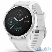Спортивний годинник Garmin Fenix 6S Silver/White (010-02159-00)