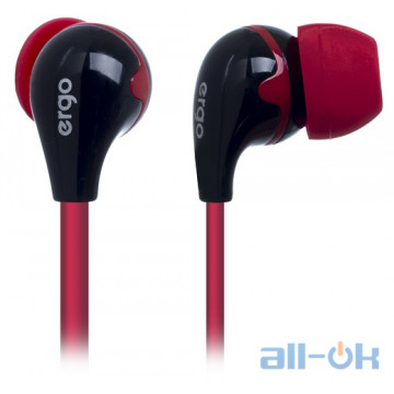 Навушники без мікрофону ERGO VT-101 Red (5957729) UA UCRF
