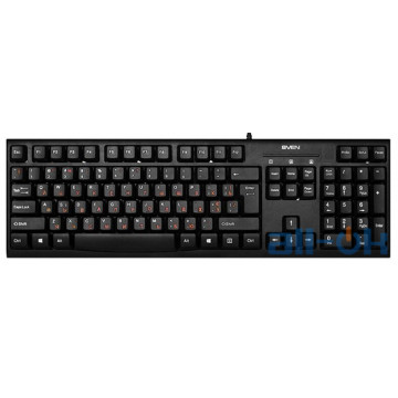 Клавіатура SVEN KB-S300 Black UA UCRF