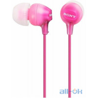 Навушники без мікрофону Sony MDR-EX15LP Pink UA UCRF