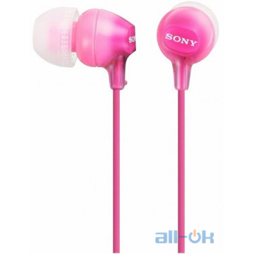 Навушники без мікрофону Sony MDR-EX15LP Pink UA UCRF