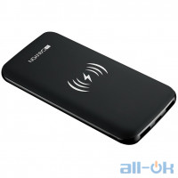 Зовнішній акумулятор (Power Bank) Canyon Whireless 8000 mAh Black (CNS-TPBW8B) UA UCRF