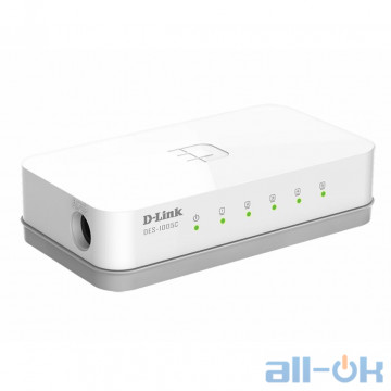 Комутатор некерований D-Link DES-1005C UA UCRF