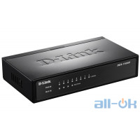Комутатор некерований D-Link DES-1008P UA UCRF