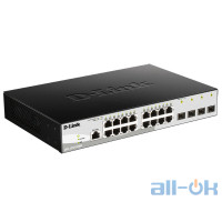 Комутатор керований 2 рівня D-Link DGS-1210-20/ME UA UCRF