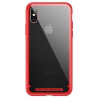 Чохол для смартфона Baseus See-through glass protective iPhone X/Xs Red (WIAPIPHX-YS09)