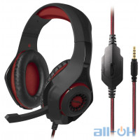 Комп'ютерна гарнітура SSVEN AP-G886MV Black-Red (AP-G886MV) UA UCRF
