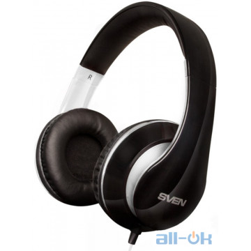 Навушники з мікрофоном SVEN AP-940MV Black-White UA UCRF