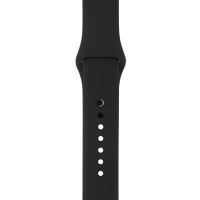 Ремінець Apple Black with Space Black Pin Sport Band для Watch 42mm/44mm MJ4N2