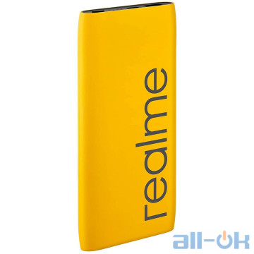 Зовнішній акумулятор (Power Bank) Realme 10000mAh QC 18W Yellow RMA137 UA UCRF