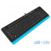 Клавіатура   A4Tech Fstyler FK10 Black/Blue UA UCRF — інтернет магазин All-Ok. фото 2