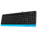 Клавіатура   A4Tech Fstyler FK10 Black/Blue UA UCRF — інтернет магазин All-Ok. фото 3