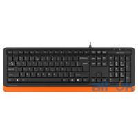 Клавіатура  A4Tech Fstyler FK10 Black/Orange UA UCRF