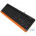 Клавіатура  A4Tech Fstyler FK10 Black/Orange UA UCRF — інтернет магазин All-Ok. фото 3