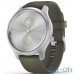 Смарт-годинник Garmin vivomove Style Silver-Moss Green Silicone (010-02240-21) — інтернет магазин All-Ok. фото 1