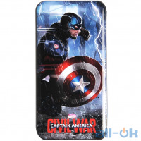 Зовнішній акумулятор (Power Bank) Joyroom JR-MBP100a Captain America UA UCRF