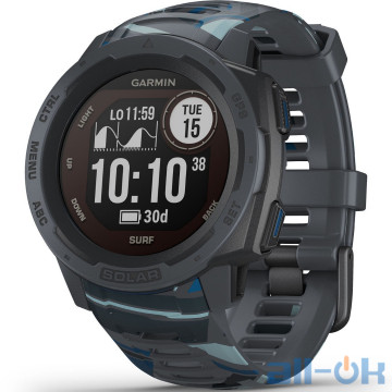 Смарт-годинник Garmin Instinct Solar Surf Edition Pipeline (010-02293-07)