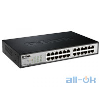 Комутатор некерований D-Link DGS-1024C UA UCRF