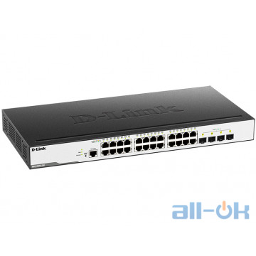 Комутатор керований 2 рівня D-Link DGS-3000-28L UA UCRF